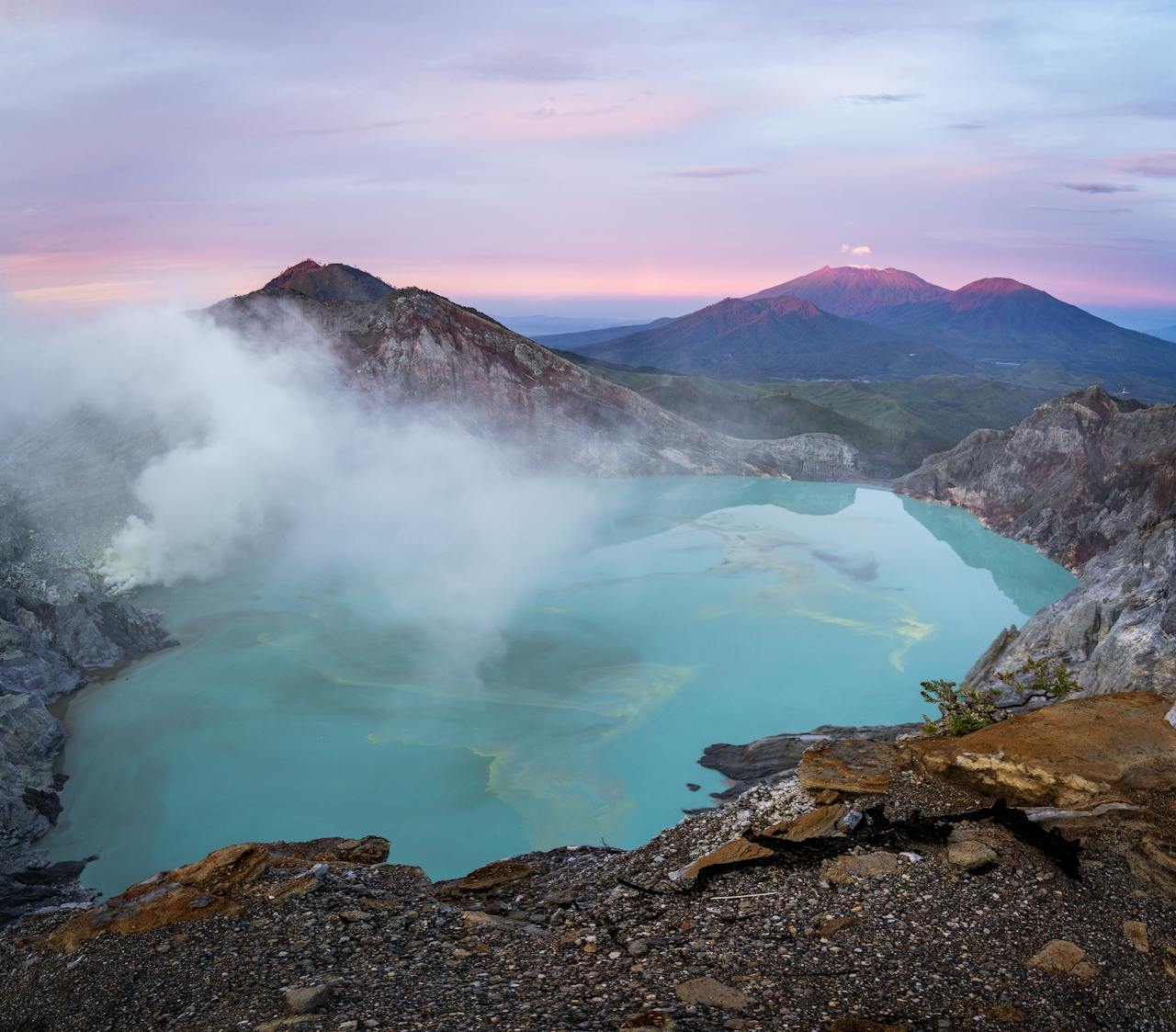Why Volcanoes Glow Blue in Some Parts of the World